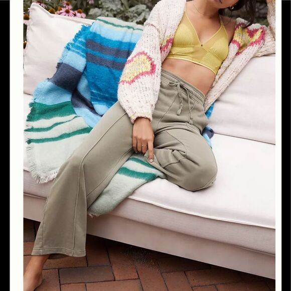 Daily Practice by Anthropologie Pintucked Lounge Trousers - Picture 1 of 12